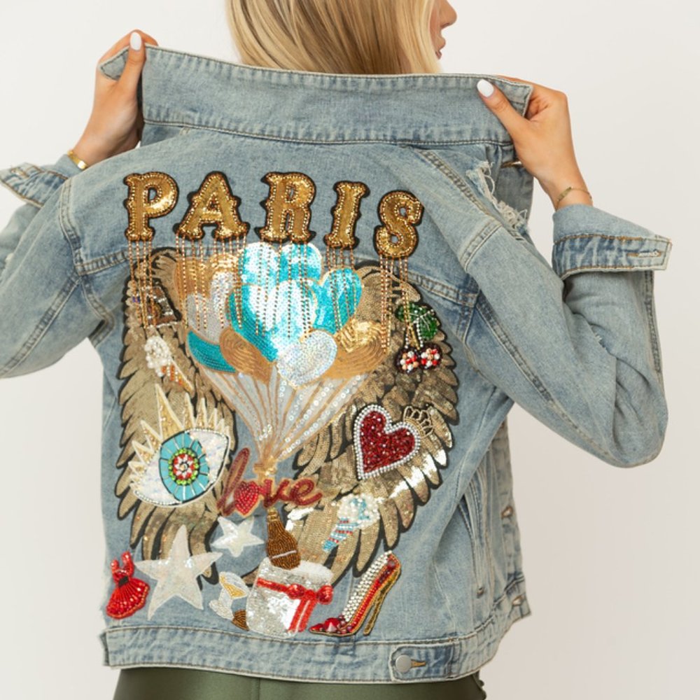 Personalized Denim Jacket - Picture 3 of 3
